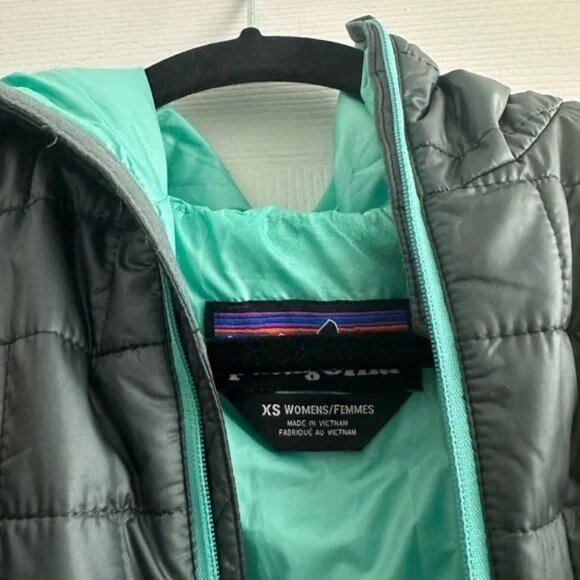 Women's Patagonia Nano Puff Bivy Pullover Hooded Insulated XS - Picture 3 of 5